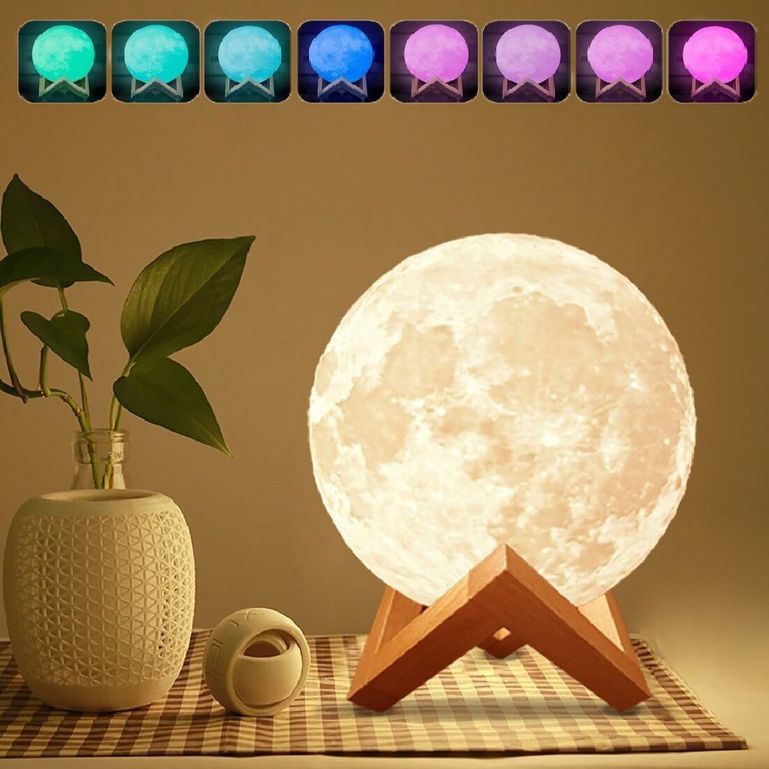 Moon Light Lamp – LED 16 colors