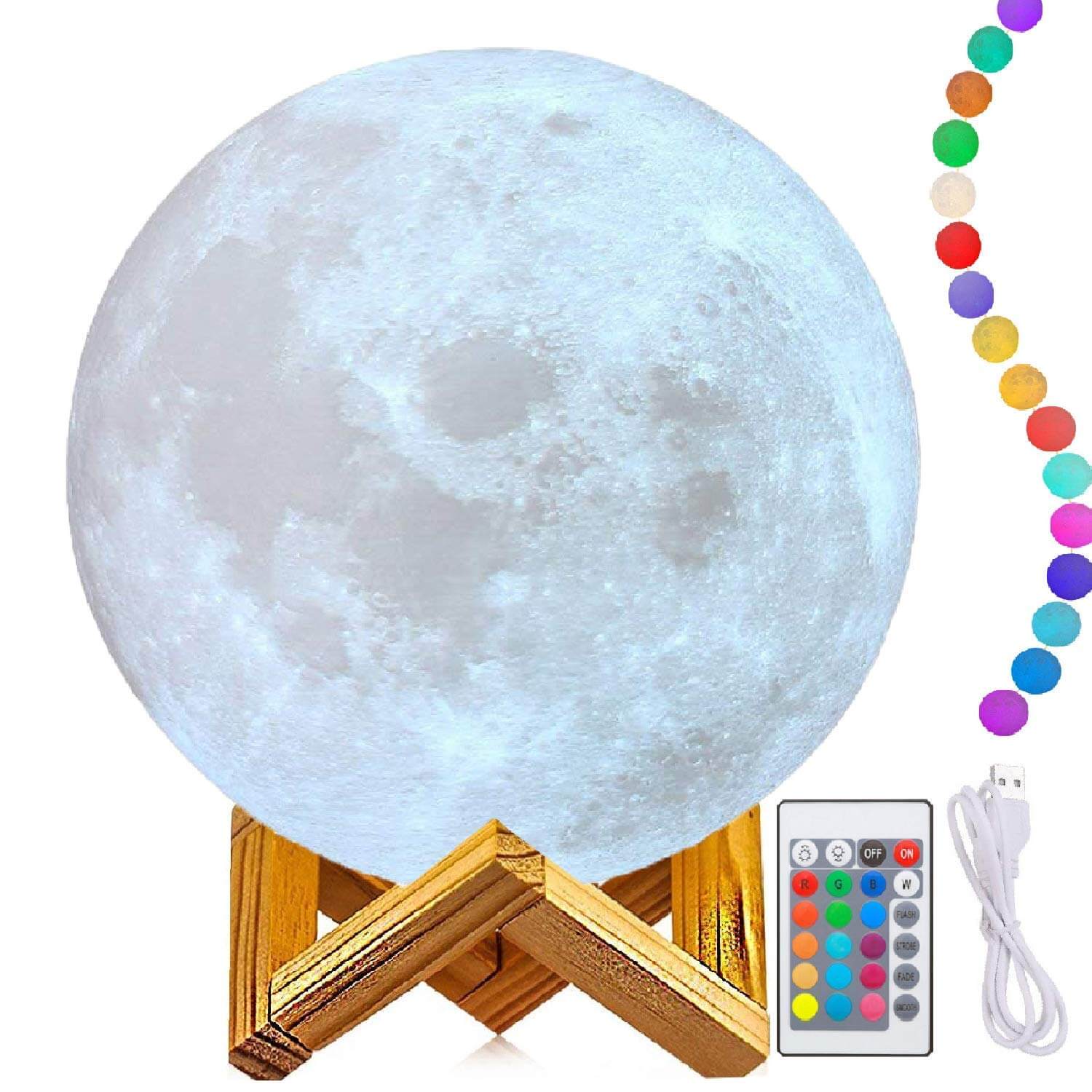 Moon Light Lamp – LED 16 colors