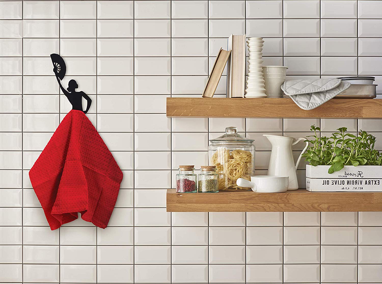 Artori Design Flamenco Dancer Kitchen Towel Hanger