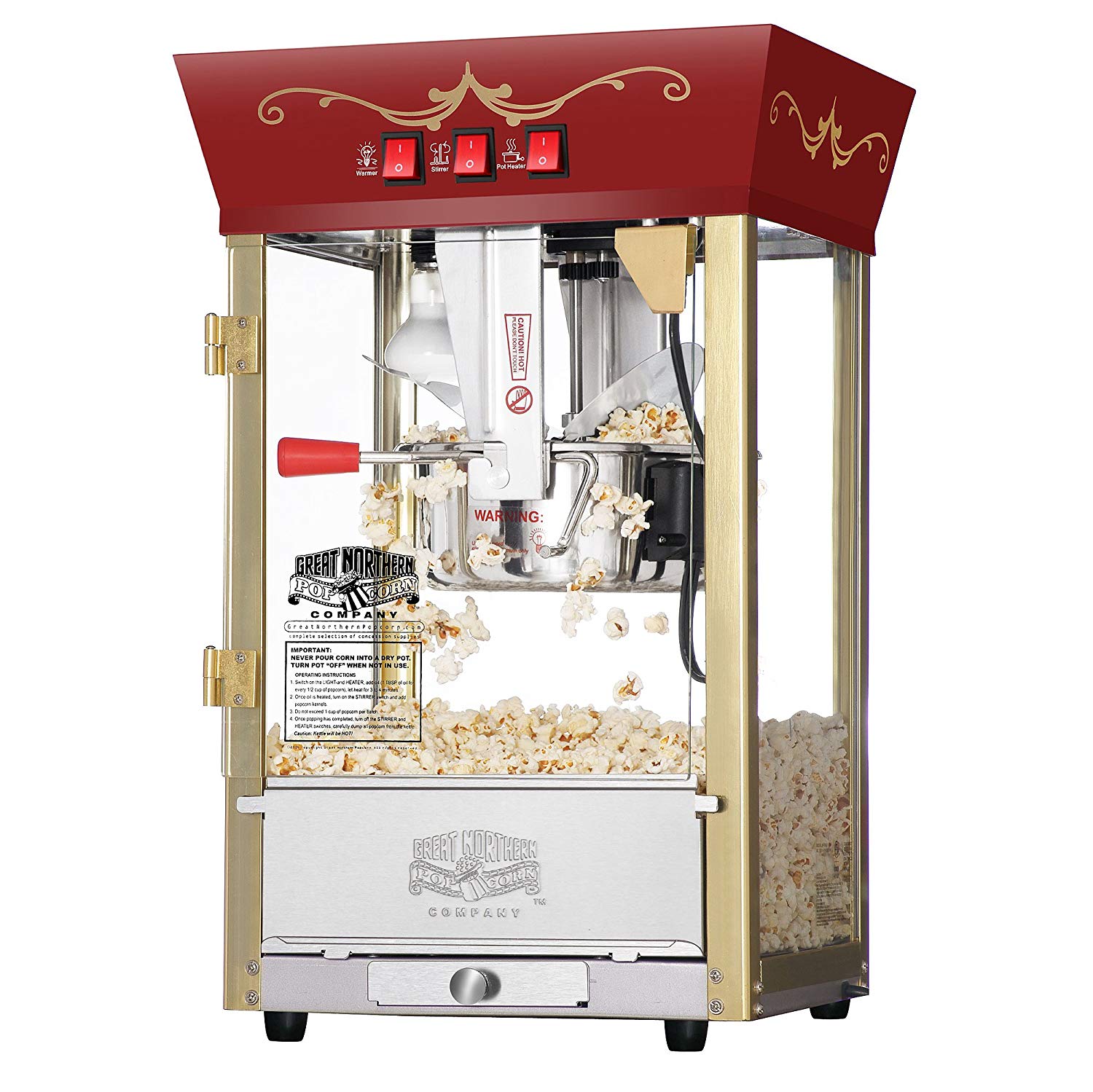 Popcorn Machine Antique Theater Style