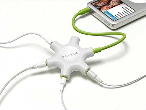 Multi Headphone Audio Splitter 5-Jack