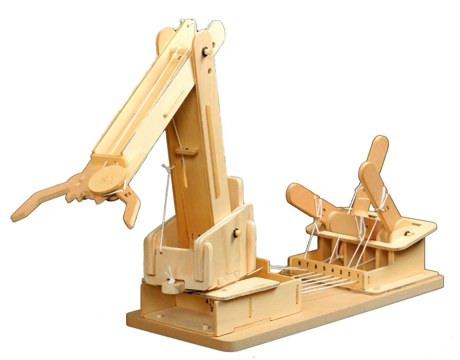 Pathfinders Mega Builder Wooden Crane Stem