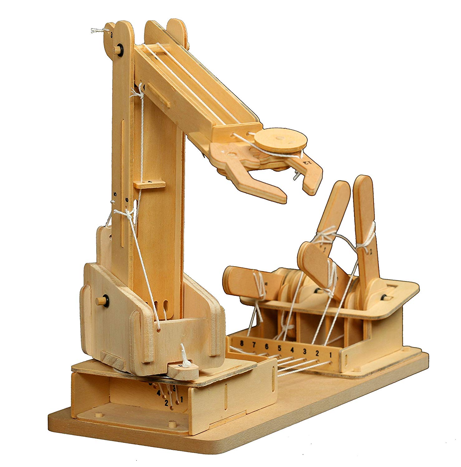 Pathfinders Mega Builder Wooden Crane Stem