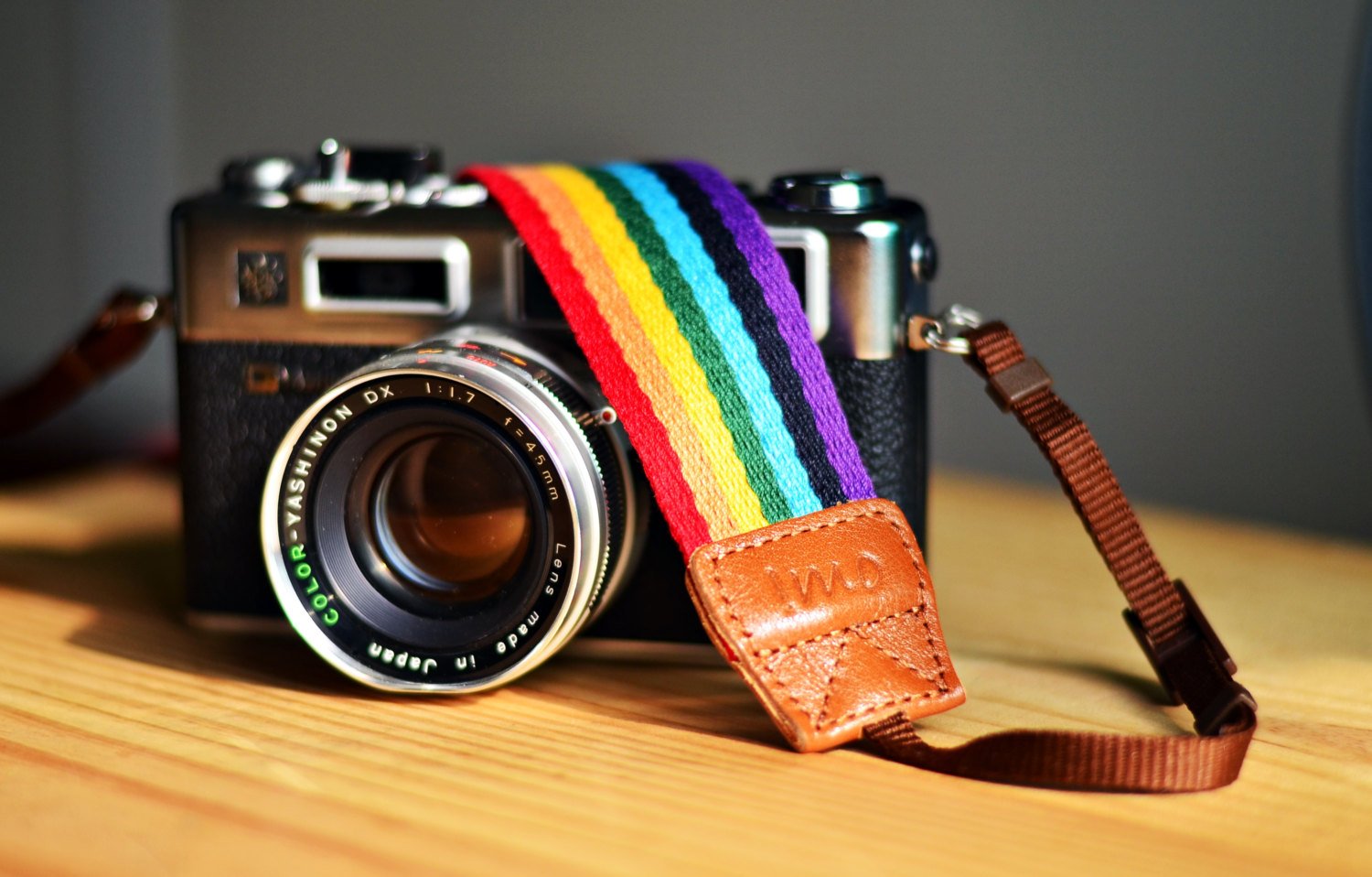 Rainbow Camera Strap