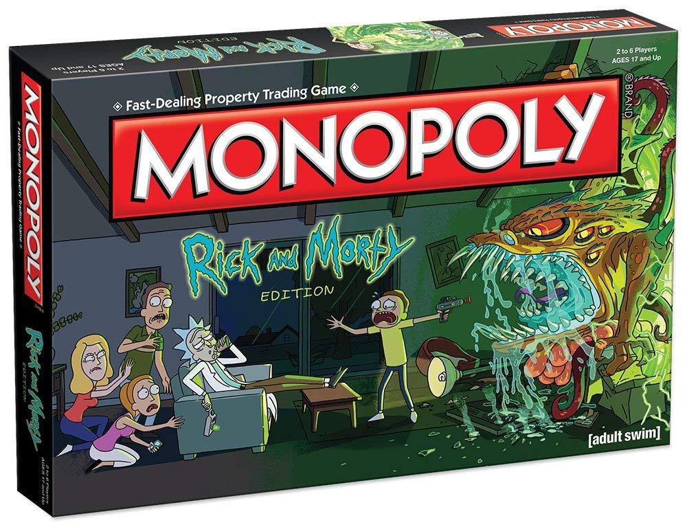 Monopoly Rick and Morty Board Game