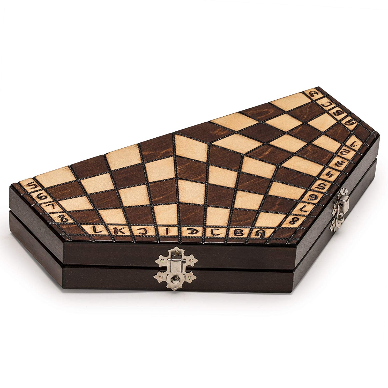Wooden Chessboard 3 players