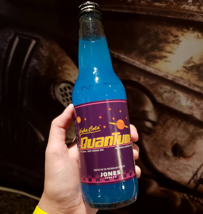 Fallout 3 (video game) Nuka Cola Quantum - Frosted Look (Andyana Jones)  replica movie prop