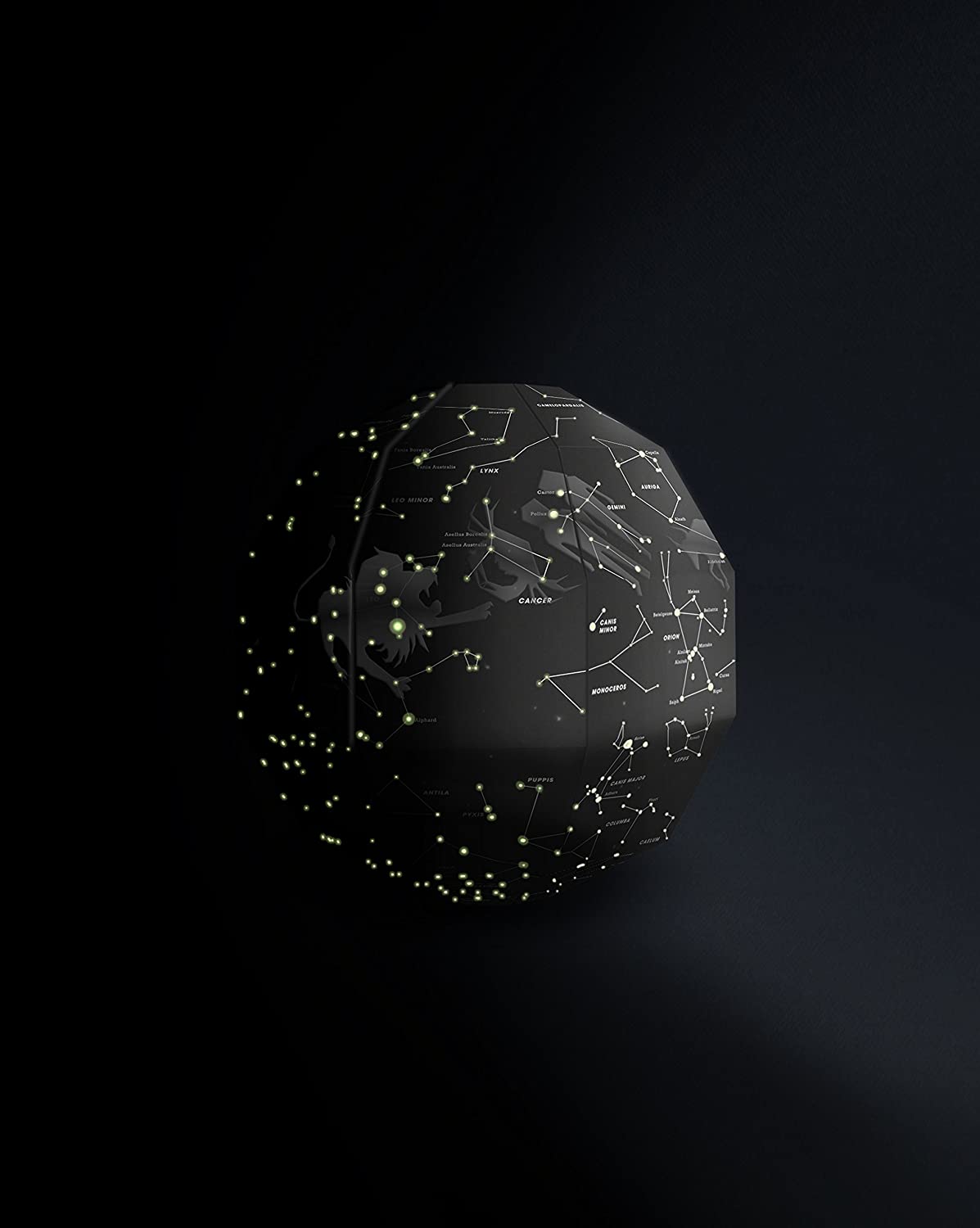 Glow in the Dark Constellations Map Globe