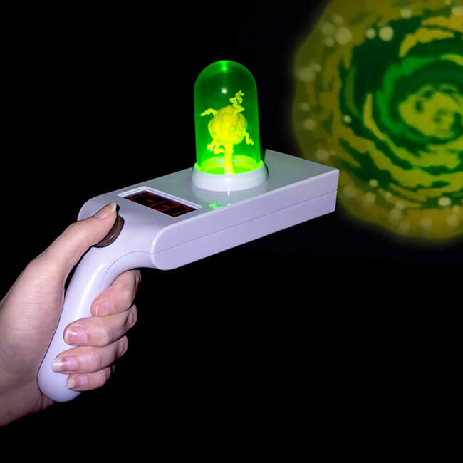 Rick and morty portal gun, portal gun