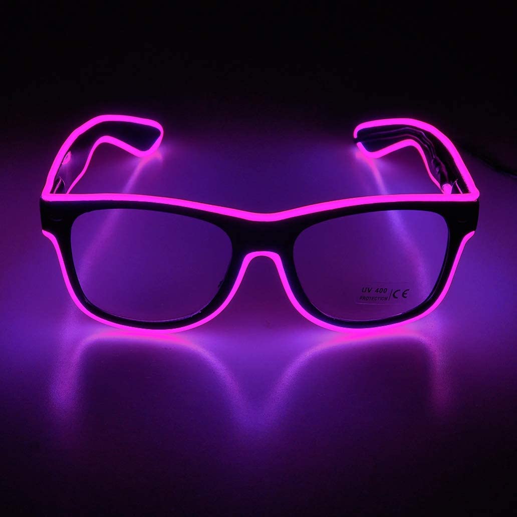 Sunglasses with LED Light