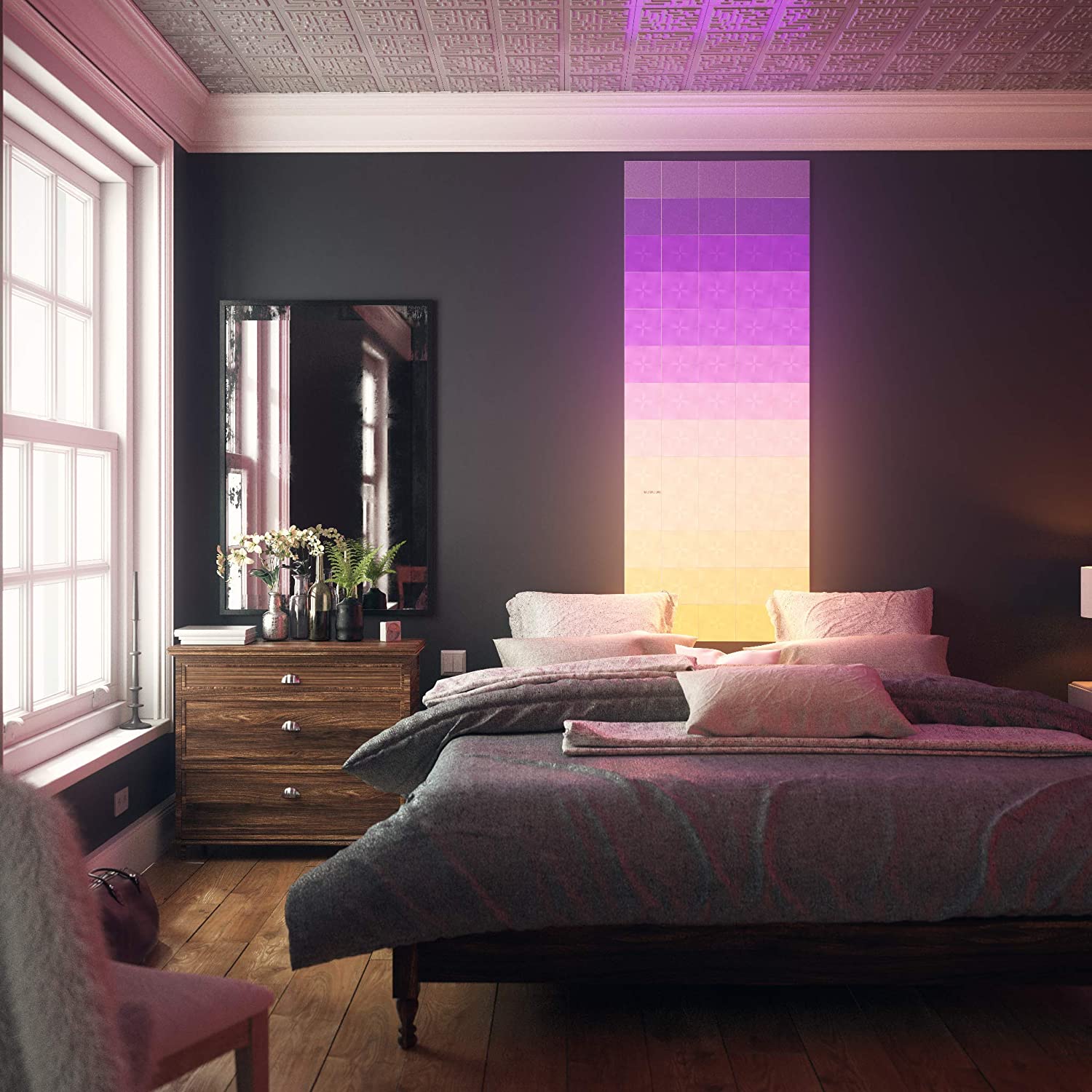 led panel design for room