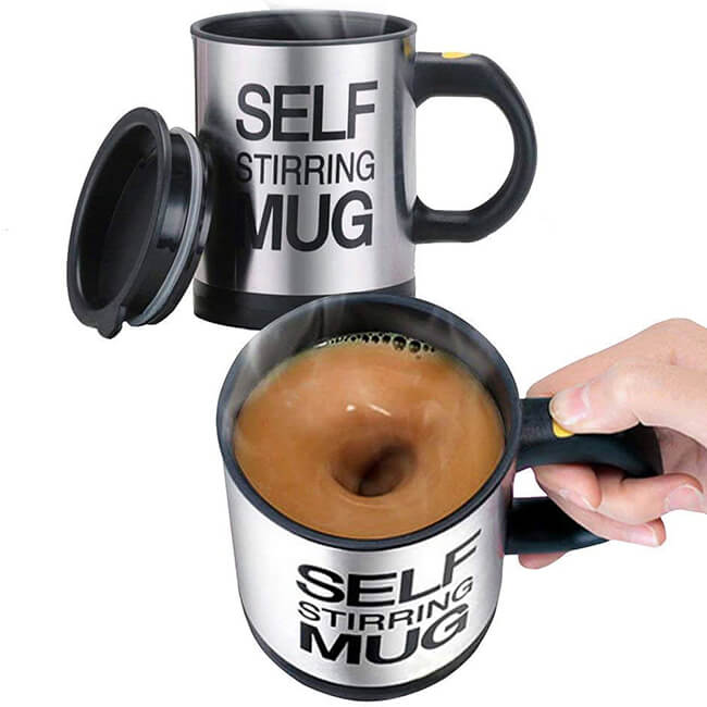 Stainless Self-Shaking Mug