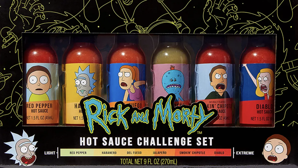Rick and Morty Chili Challenge Game